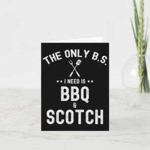 Die einzigen Bs, die ich brauche, sind Bbq und Sco Karte