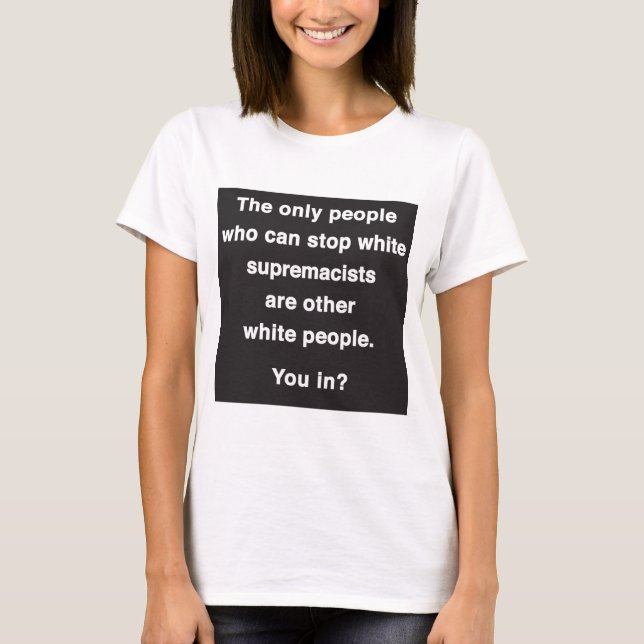 Die einzigen Menschen T-Shirt (Vorderseite)