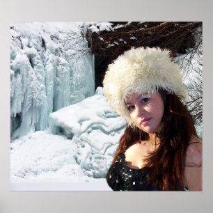 Die Eis-Königin und ihr Palast Poster