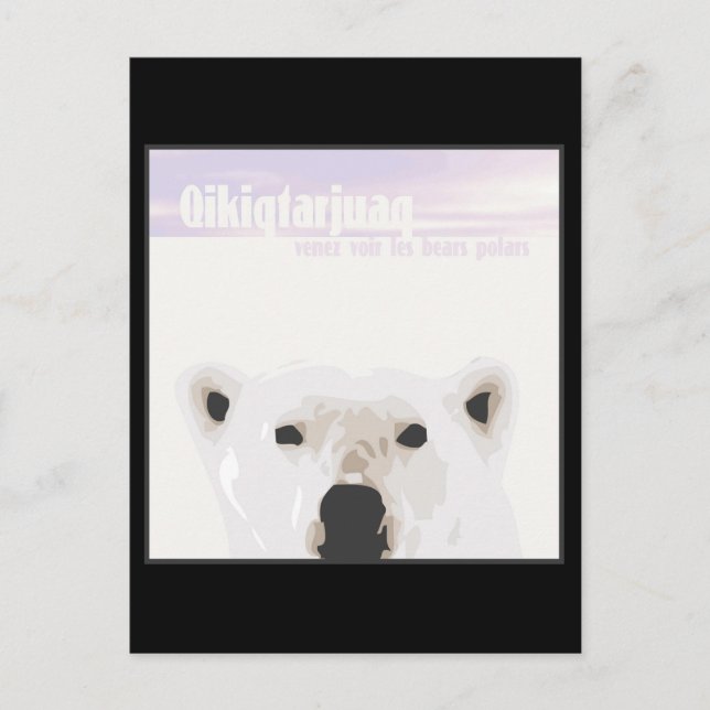 Die Eisbären Postkarte (Vorderseite)