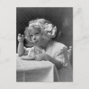 Die Eiscreme Postkarte