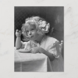 Die Eiscreme Postkarte