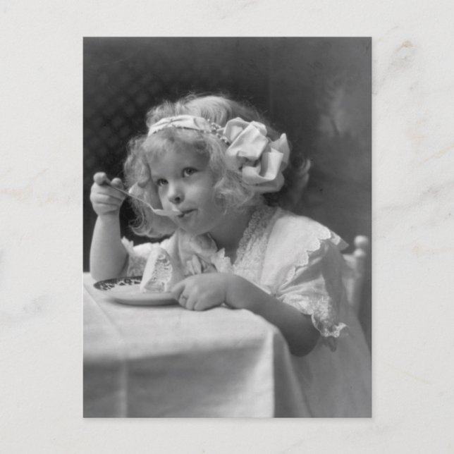 Die Eiscreme Postkarte (Vorderseite)