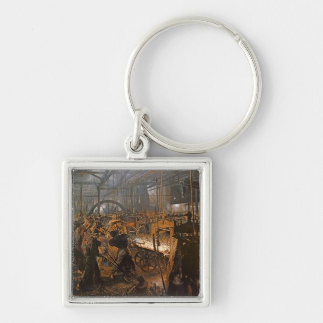 Die Eisen-Rollen Mühle, 1875 Schlüsselanhänger (Vorne)