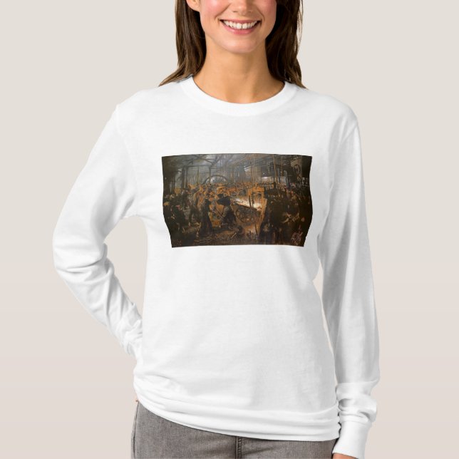 Die Eisen-Rollen Mühle, 1875 T-Shirt (Vorderseite)