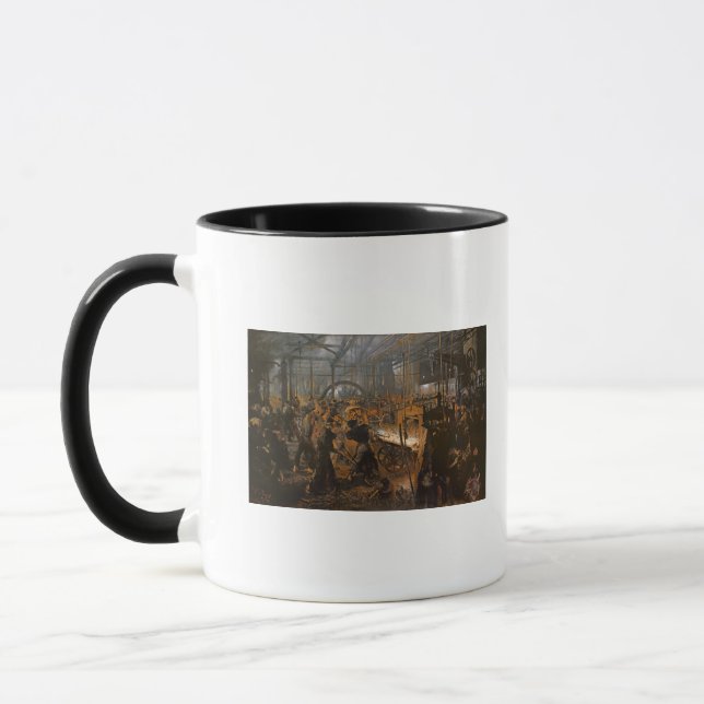 Die Eisen-Rollen Mühle, 1875 Tasse (Links)