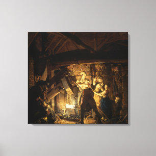 Die Eisen-Schmiede, 1772 Leinwanddruck