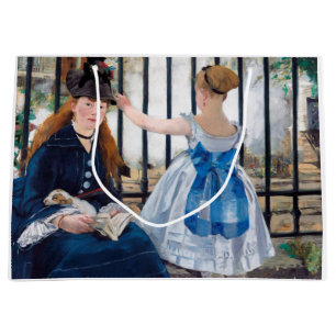 Die Eisenbahn, Edouard Manet Große Geschenktüte