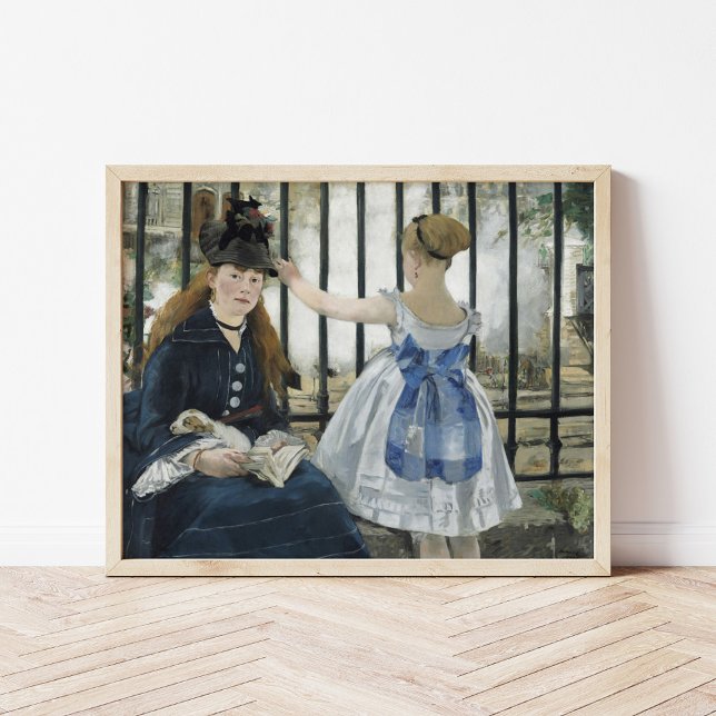 Die Eisenbahn | Édouard Manet Poster (Von Creator hochgeladen)