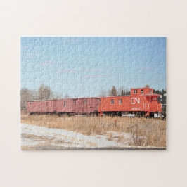 Die Eisenbahnstrecke Prairies Canada Puzzle