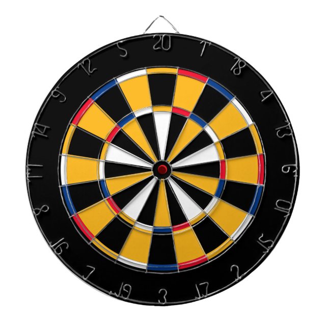 Die eiserne Stadt Dartscheibe (vorne)