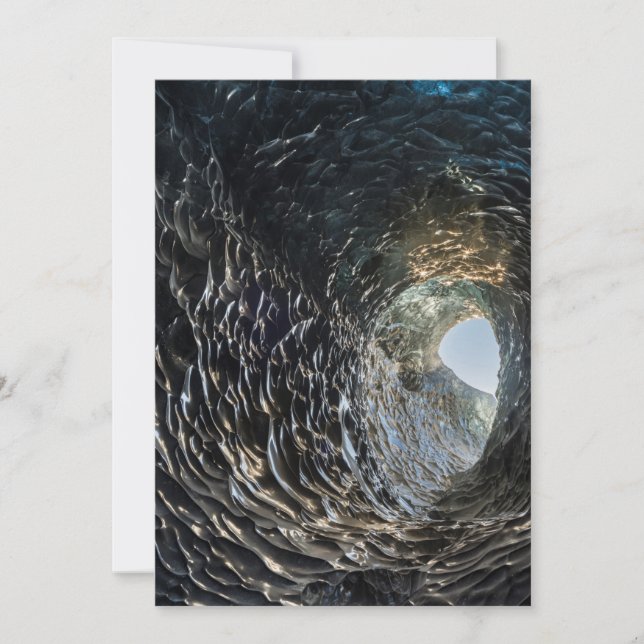 Die Eishöhle öffnet sich Karte (Vorderseite)