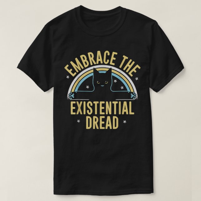 Die Eistential Dread Love Cat Cat Lover  T-Shirt (Design vorne)