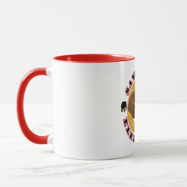 Die Elefanten gerettet Tasse (Links)