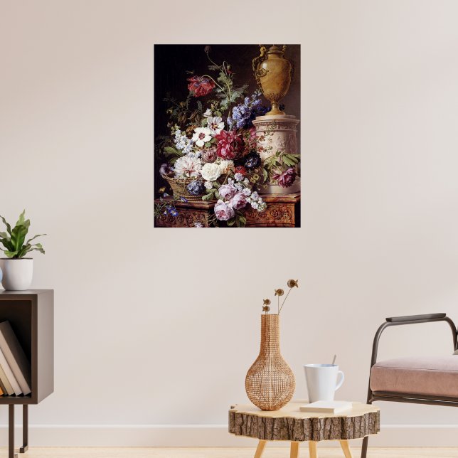 Die Elegance der Natur, vereinnahmt von Van Spaend Poster (Wohnzimmer 3)