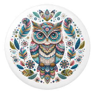 Die Elegant Owl Keramik Knock Keramikknauf