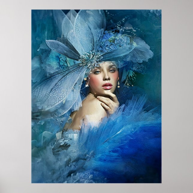 Die elegante Frau Poster (Vorne)