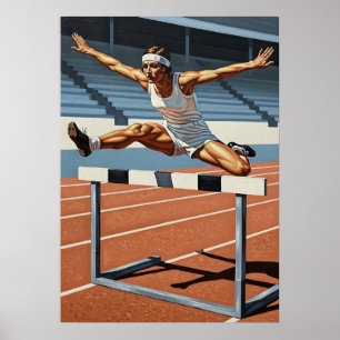 DIE ELEGANTE HÜRDE POSTER