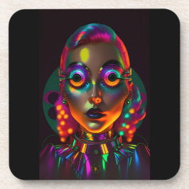 Die elektrische Frau Getränkeuntersetzer