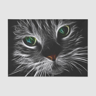 Die "elektrische" Katze Seidenpapier