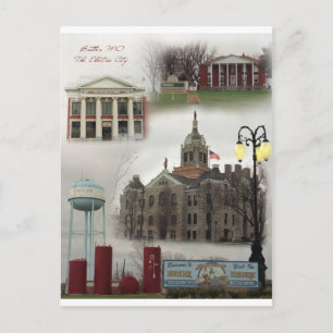 Die Elektrostadt Postkarte