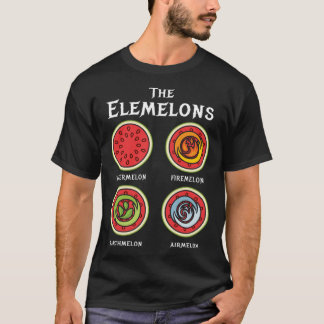 Die Elemelons I Vegan Vegetarischer Naturschutz T-Shirt