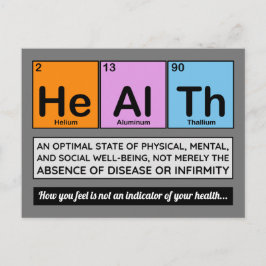 Die Elemente der Chiropraktik im Gesundheitswesen Postkarte