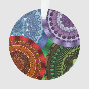 Die Elemente Mandalas Akrylverzierung Ornament