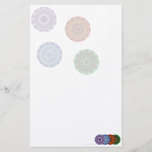 Die Elemente Mandalas Schreibwaren Briefpapier