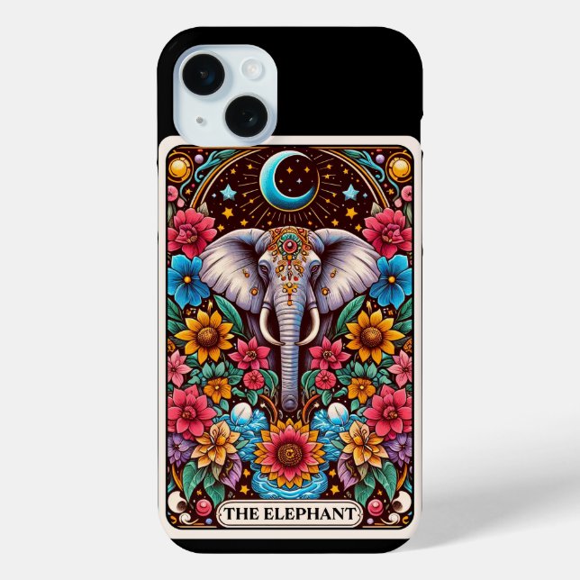 Die Elephant Spirit Tarot Deck Collection Case-Mate iPhone Hülle (Rückseite)