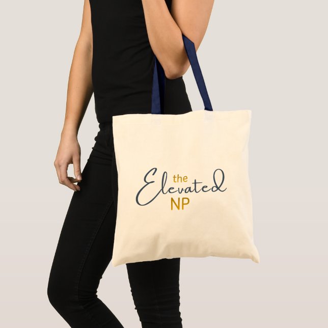 Die Elevated NP Logo Bekleidung | Tote Tragetasche (Vorderseite (Produkt))