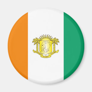 Die Elfenbeinküste - die Elfenbeinküste Magnet