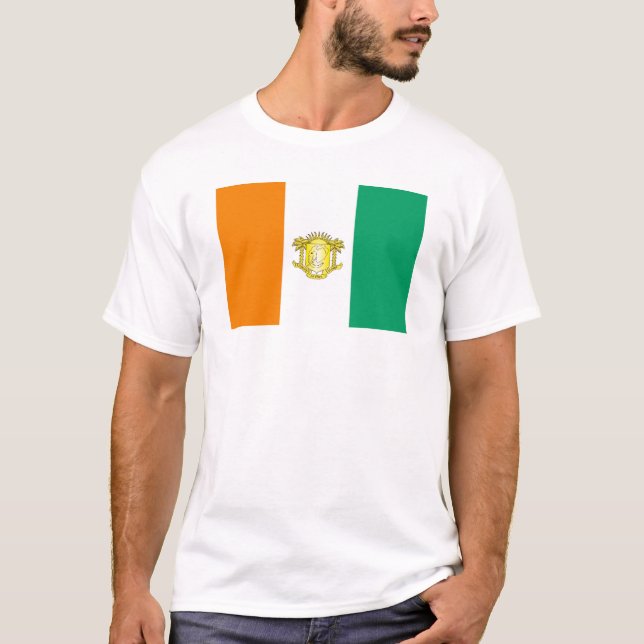 Die Elfenbeinküste-T - Shirt - Côte d'Ivoire (Vorderseite)