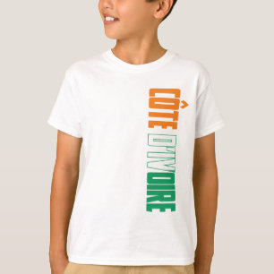 Die Elfenbeinküsten-Flagge Elfenbeinküste-Flagge T-Shirt