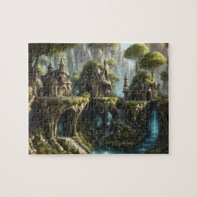 Die Elfenwelten Puzzle (Horizontal)