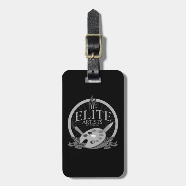 Die Elite-Künstler Gepäckanhänger (Vorderseite vertikal)
