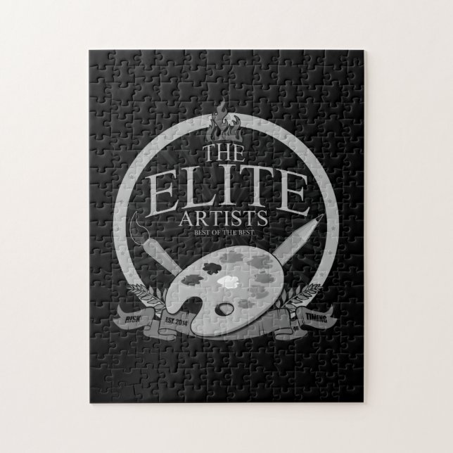 Die Elite-Künstler Puzzle (Vertikal)