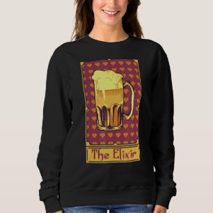 Die Elixir-Beer-Tarot-Karte Sweatshirt