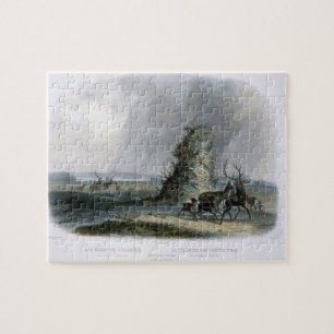 Die Elkhorn Pyramide auf dem oberen Missouri, Puzzle