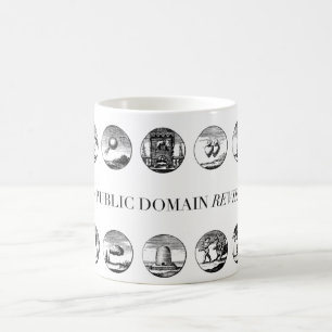 DIE EMBLEM-TASSE MIT PDR-LOGO KAFFEETASSE