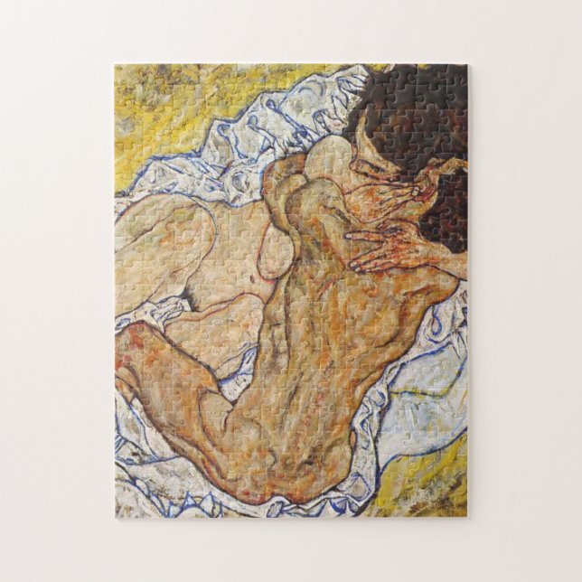 Die Embrace Egon Schiele Puzzle (Vertikal)