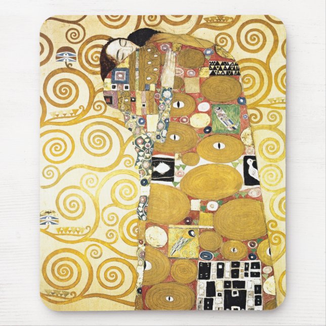 Die Embran von Gustav Klimt Malerei Mousepad (Vorne)