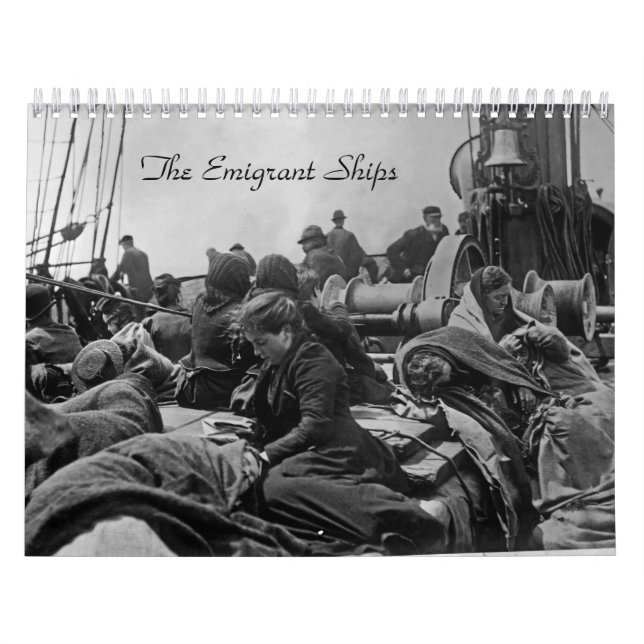 Die Emigrant-Schiffe Kalender (Titelbild)