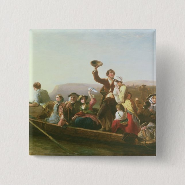 Die Emigranten Button (Vorderseite)