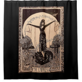 Die Empress-Tarot-Karte Duschvorhang