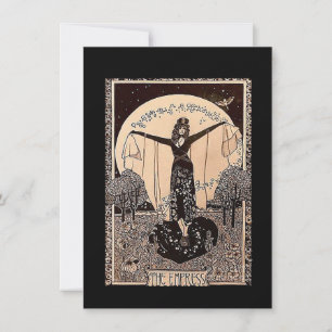 Die Empress-Tarot-Karte Mitteilungskarte