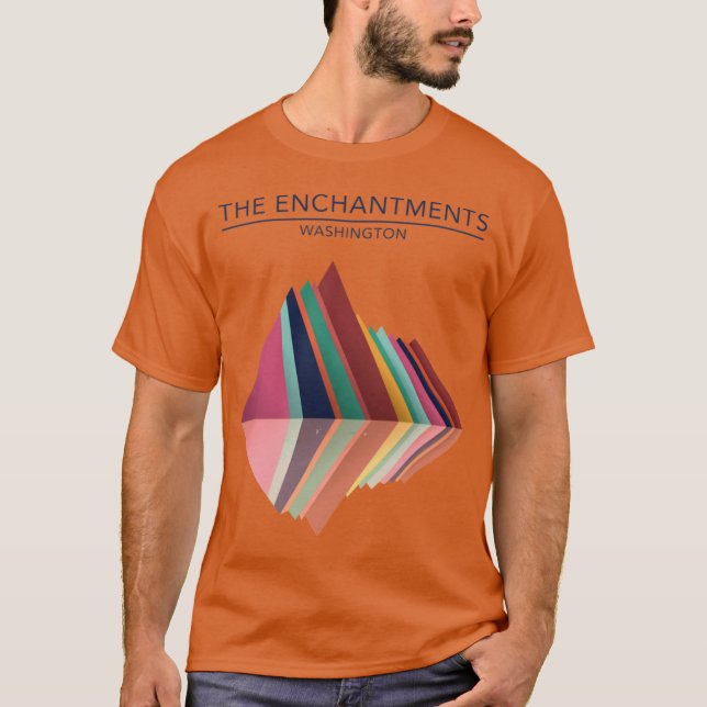 Die Enchantments Washington T-Shirt (Vorderseite)