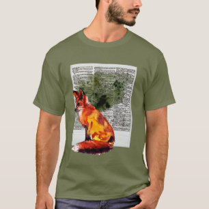 Die endgültige Fuchsfarbe des unmittelbaren Fotos T-Shirt