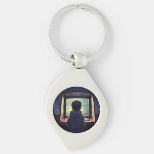 Die Endstufe   Ein Retro-Arcade-Traum Schlüsselanhänger