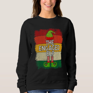 Die engagierte Elf-Matching-Gruppen-Weihnachtsfeie Sweatshirt